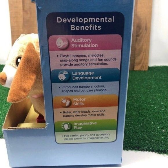 Vtech Care for Me Learning Carrier Puppy Dog Toy Set Infant Toddler Sounds NEW - Picture 6 of 10